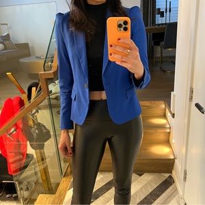 Zara Basic Blue Blazer Size Small